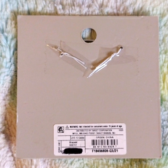 Fine Silver Plated Dream Charm adjustable bracelet - Picture 6 of 7